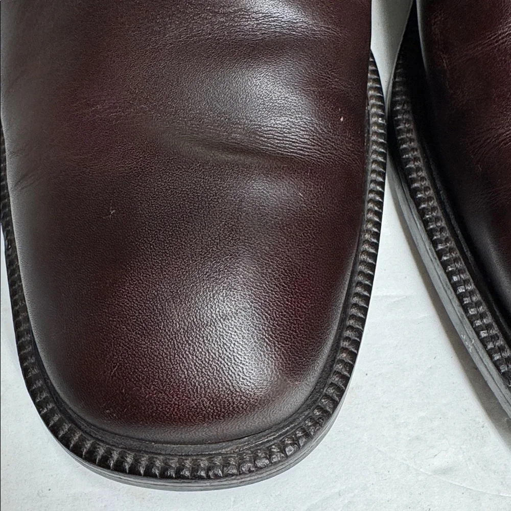 Cole Haan Men's Dark Brown Chukka Boots leather 11 casual office work neutral
